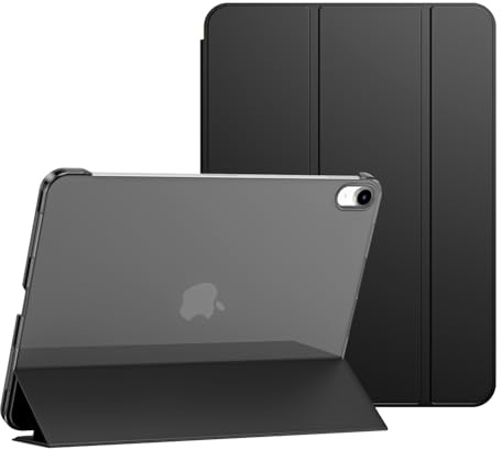 Smart Case for iPad Air 4th/5th Gen (10.9, 2020/2022) – Slim Cover with Auto Sleep/Wake (Black)