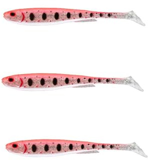 DAIWA GRANDWAVE Slim Shady Sea Gummifisch, 135mm/160mm, Unmontiert, 3 Stück, Meeresangeln, Pollack Köhler Dorsch Heilbutt