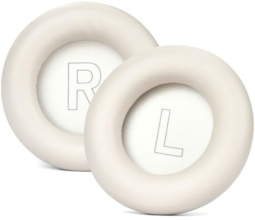 JOYSOG Cuscinetti di ricambio in pelle di pecora per cuffie Bang & Olufsen Beoplay HX/H9 di terza generazione con cancellazione del rumore (oro)