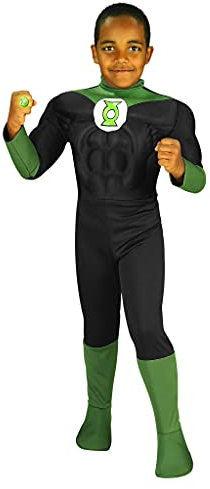 Rubie's Costume Green Lantern Deluxe Muscle Chest Child Costume, Toddler by Rubie's Costume Co