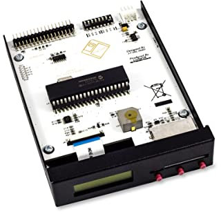 Sintech HxC SD Floppy Emulator Rev. F mit Gehäuse, schwarz