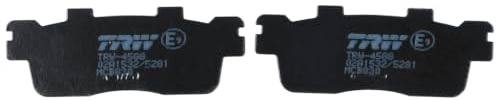 TRW MCB830 Brake Pad Set Disc Brake Organic Allround Compatible for Kymco Downtown - Rear Axle and Other Vehicles