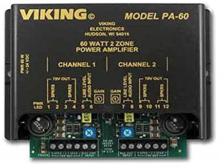 60W Compact Two Zone Amplifier