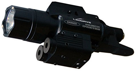 Ledwave PL-3 IR Linterna táctica, Negro, 123 x Ø 51 milímetros
