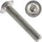 OPIOL QUALITY® Linsenkopfschrauben mit Flansch und Innensechsrund (ISR) ISO 7380 M10x90 mm aus Edelstahl A2 V2A (10 Stück) Flachkopfschrauben Linsenkopf Flanschschrauben Torx