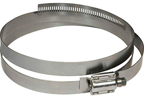 Jubilee Véritable collier de serrage SS316 en acier inoxydable de qualité marine - Diamètre de 370 à 400 mm (1 pièce)