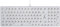 Glorious Gaming GMMK 2 Full Size (96%) Barebones (Frame Only) - Mechanical Gaming Keyboard Frame, Full Size (96%), Aluminium, Customisable, Per Key RGB, International/ISO Layout - White