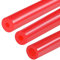 sourcing map Vide Silicone Tube 3mm 4mm 8mm Diamètre Interne 3mm Paroi Épais Tube Tuyau pour Moteur 1.5m Rouge