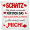 ICH Habe VERSUCHT Finden Kuschelkissen| Eltern Mama, Papa, Tante, Bruder, Schwester | Fotokissen | Motivkissen | bedrucktes Kissen | Kissen (mit Kissenfüllung, Schatzi)