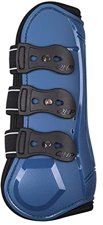 QHP Gamaschen Champion mit elastischen Schnellverschlüssen Airflow-Neoprenfutter (Steel Blue, Full)