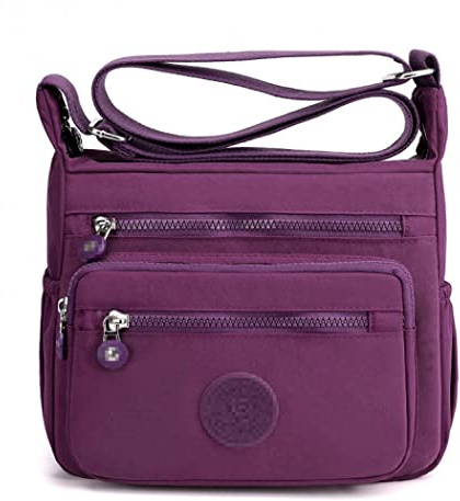 Milky Way Damen Umhängetasche mit mehreren Fächern, wasserdichte Reisetasche, Messenger-Tasche, Schulter handtasche