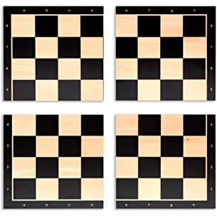 Aquamarine Games Schachbrett, 40 x 40 cm, für 2 Spieler ab 6 Jahren