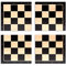 Aquamarine Games Schachbrett, 40 x 40 cm, für 2 Spieler ab 6 Jahren