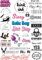 Kink Ink - 29 Tatouages Temporaires Sissy pour Adultes, Sexy et Coquins, Tatouages Semi-Permanents Longue Durée, Faux Tatouages de Petite à Moyenne Taille pour Hommes, sur Feuille A4