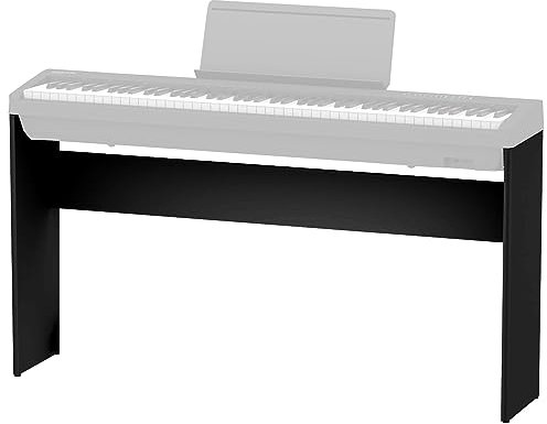 Marisflo Keyboard Stand (Only) Compatible for Roland FP-30/FP-30X Keyboard Wooden , Black