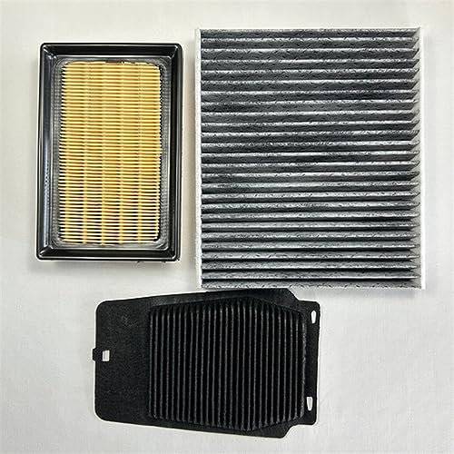 ABHAI Air Cabin And Battery Filter Fit For Toyota Corolla Hybrid C-HR 1.8 Hybrid Prius 1.8 Hybrid (PHV) 17801-0M030 G92DH-47070 (Color : 3 Filters 1 Set)