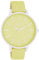 Oozoo - Timepieces Damen Uhr Lime | Armbanduhr Damen mit Lederarmband | Moderne Uhr für Frauen - Edle Analog Damenuhr in rund C11360 (42mm)