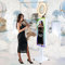 WideMeet 21,5 Zoll LCD Touch Screen Portable Magical Mirror for Photo Location for Wedding, Party, Events, White Machine