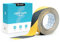 FIXWERK Antirutsch Klebeband | Grip Tape | selbstklebend | wetterfest | rutschfest | 5cm x 10m (schwarz-gelb)
