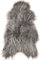 generisch Island LAMMFELL HELL GRAU LANGWOLLIG ECHTES SCHAFFELL (60 x 110-120 cm)