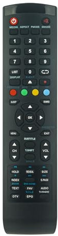 ALLIMITY Remote Control Compatible with RCA HKC TV AB42 AB42D1 AB50 AB50D1 43D1 43F1 50D1 AB24 AB24F1D AB32 AB32D1 40K7A-A2EU NHB24F1D NHB32D1 iRB24H3 iRB32H3 iRB42F3 iRB40H3