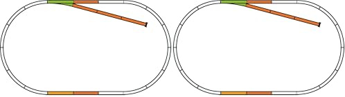 Piko 55310 - H0 Piko A-Gleis Set B (Packung mit 2)