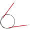 KnitPro International Rundstricknadel ZING 2,50 mm granat 40 cm, Rot