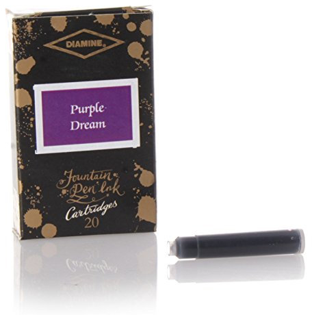 Diamine 150th Anniversary Ink Cartridges (20 PACK) - Purple Dream