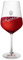 AMAVEL Verre à Vin Rouge avec Gravure Couronne de Reine Personnalisée Prénom