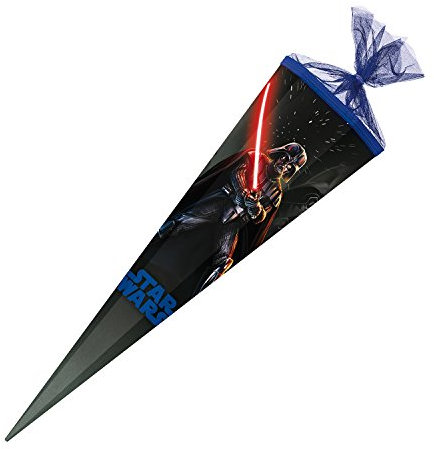 Nestler 6857626 Schultüte Star Wars, 85 cm 6-eckig