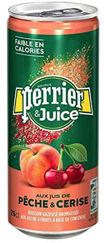 Perrier Juice Pêche Cerise 25cl (pack de 24
