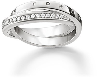 THOMAS SABO Damen Ring Together Forever 925 Sterlingsilber TR2099-051-14