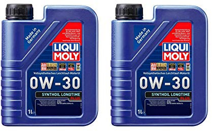 2x Original Liqui Moly 1L Synthoil Longtime Plus 0W-30 Motoröl Motorenöl Oil