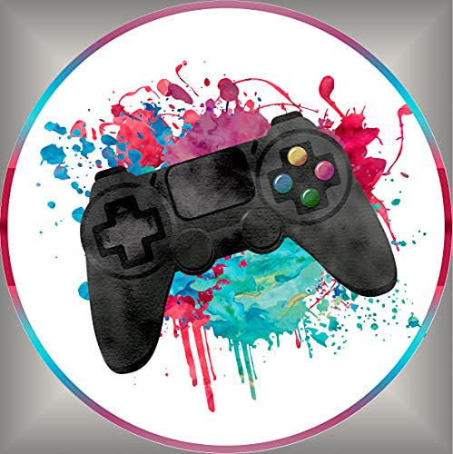 Essbarer Tortenaufleger Gamer Controller // Kuchendeko Computerspiele, Gaming, Konsolen // 20cm (Zuckerpapier)