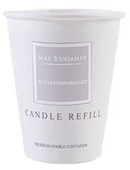 Max Benjamin White Pomegranate Kerzen Refill 190g