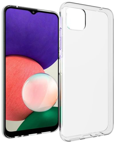 ACCEZZ Hülle Clear - Geeignet für Samsung Galaxy A22 (5G) - Transparent
