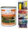Color Point Uno per Tutto - Smalto vernice per interni ed esterni con antiruggine 1 Kg - mano unica - per legno ferro cemento pietra - bianco grigio rosso nero blu - satinato (Grigio)