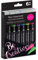 Crafter's Companion Spectrum Noir-Outline Marker-Dazzling Brights (Pack of 6), One Size