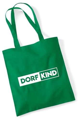 Hellweg Druckerei Jutebeutel Dorfkind Modern Geschenk Tasche 10 Liter Baumwolle Dorfkind Modern Geschenkidee