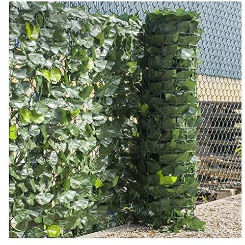 Künstliche Efeu Hecke Sichtschutz Für Erde Wand Bildschirm Garten Hof Outdoor Hochzeit Dekoration Sichtschutzzaun HXJDP220815(Size:200x400cm)