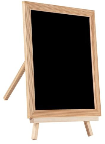 Operitacx Malbrett Aus Holz Kleine Tafel Malstaffelei Magnetische Tafel Tafel Für Magnetische Tafel Schreibtafel -Malbrett -Zeichenbrett Kinder Staffelei