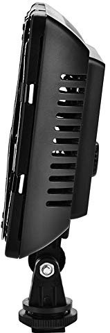 W160 LED Video Licht Video Fotografie Licht Lampe Panel 6000K Hohe Helligkeit 160PCS LED für DSLR Kamera DV Camcorder, 1150LX Center Helligkeit, 60 ° Abstrahlwinkel