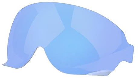 Shkalacar Motorrad Helmvisier, Anti UV Verstellbar Ersatzvisier für SHOEI JO EX-Zero CJ3, Windschutz Helm Objektiv Visier (Mehrfarbig erhältlich)