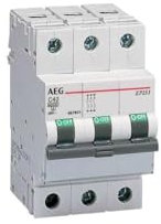 LS-Schalter 6kA 3P 20A B-Char. AEG EP63 B20