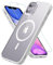 Kuaguozhe für iPhone 11 Hülle, Magnetisch Handyhülle iPhone 11 mit Panzer Schutz Glas, Kompatibel mit MagSafe, Rundumschutz Stoßfest Transparent Rückseite Schutzhülle für iPhone 11 6,1 Zoll (Weiß)
