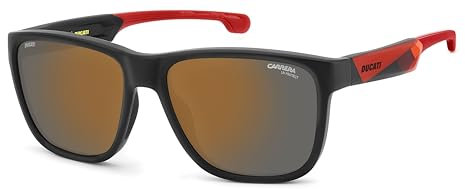 Carrera Ducati Carduc 2023 Win Sonnenbrille, Mattschwarz, 57 für Herren, Mattes Schwarz, 57