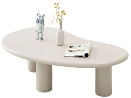 VAZTTY Couchtisch Cremefarbener Cashew-Couchtisch for Das Wohnzimmer, Leichter Luxus, Moderner Wabi-Sabi-Stil, Kreativer Heim-einfacher Teetisch Coffee Table(S)