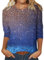 1 Cent Artikel Pailletten Oberteil Damen Lang Shirt Glitzer Elegant Longshirt Silvester Aesthetic Bluse Top Sweatshirt Rave Party Paillettenoberteil Meine bestellungen