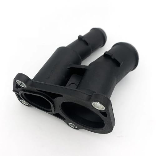 Thermostatgehäuse Kühlmittelflansch passend für Ford C-Max Fiesta MK5 MK6 Focus MK2 MK3 Fusion Mondeo MK4 OE 2S6G9K478BA 2S6G9K478BC