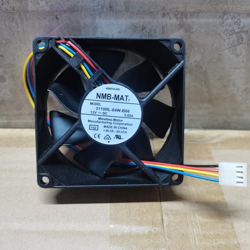 80MM Case fan，3110RL-04W-B86 8025 12V 0.65A 4-wire pwm temperature control cabinet CPU fan